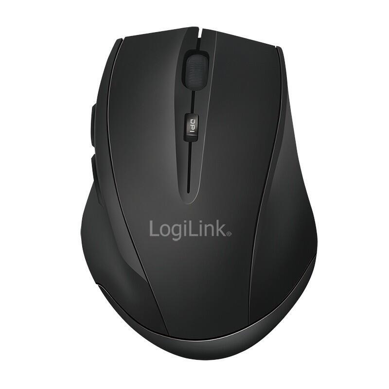Mysz Bezprzewodowa Bt 5.0,Ergonomiczna, Negro