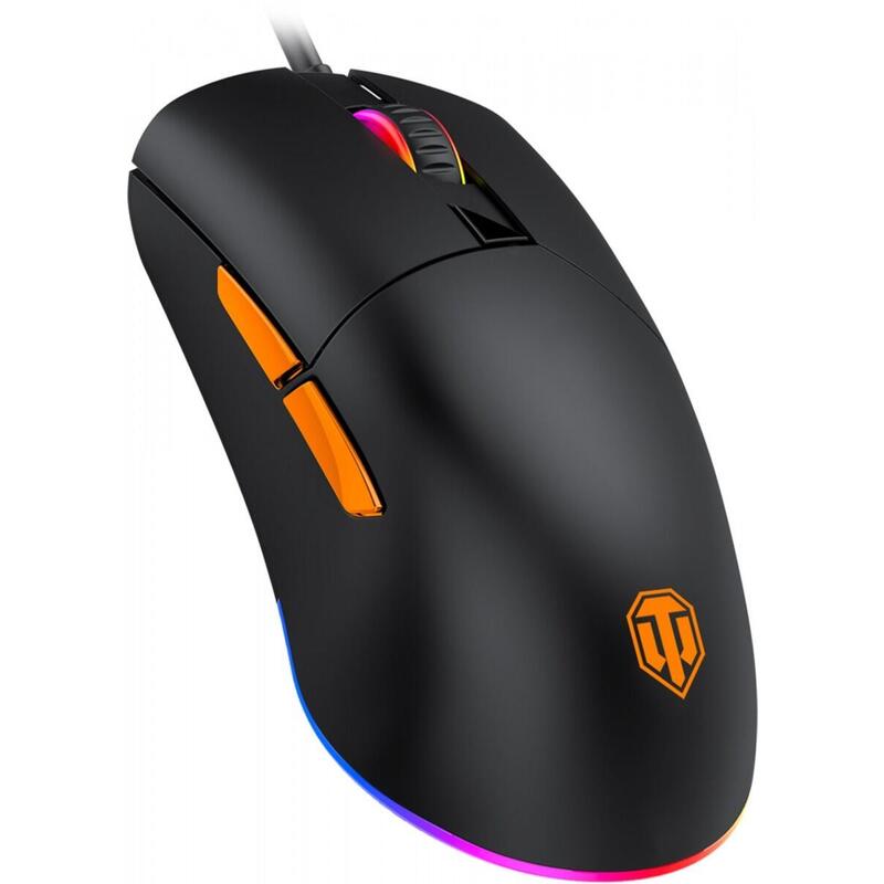 Mysz Przewodowa Dla Graczy Indruder Wt200 Ultralekka - Wersja Limitowana World Of Tanks