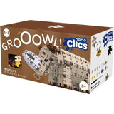 Nano Clics - Konstrukcyjne, Belgijskie Klocki - Dzika Przyroda - Zestaw 250 Elementów