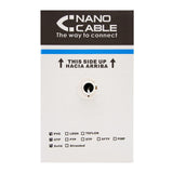 Nanocable Bobina De Cable De Red Rigido Rj45 Cat.5e Utp Awg24 305m - Gris