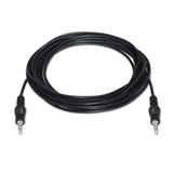 Nanocable Cable Audio Estereo Jack 3.5mm Macho A Jack 3.5mm Macho 5m - Negro