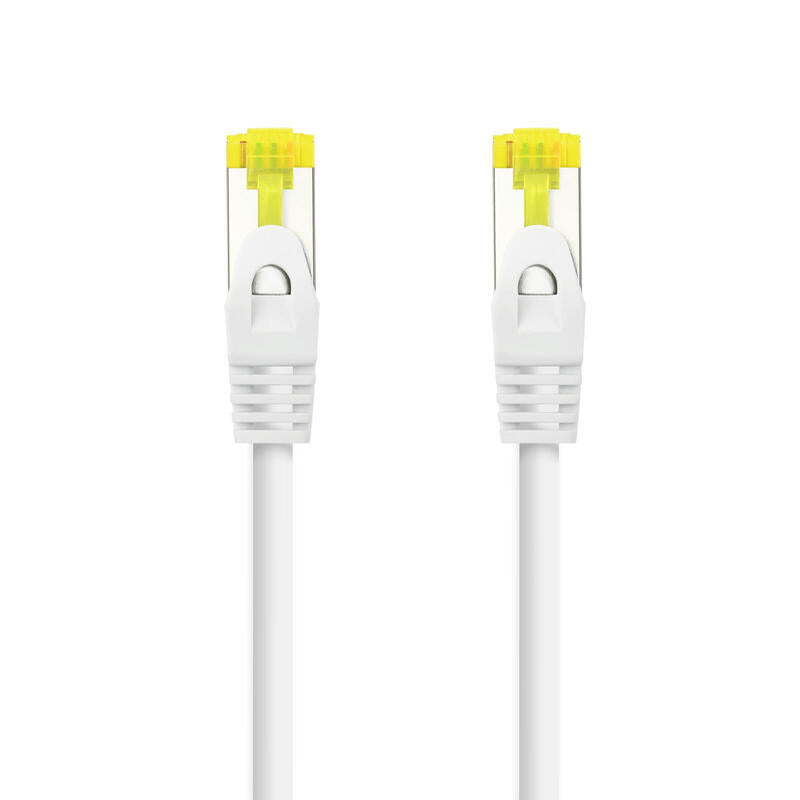 Nanocable Cable De Red Rj45 Lszh Cat.6a Sftp Awg26 0.50m - Blanco