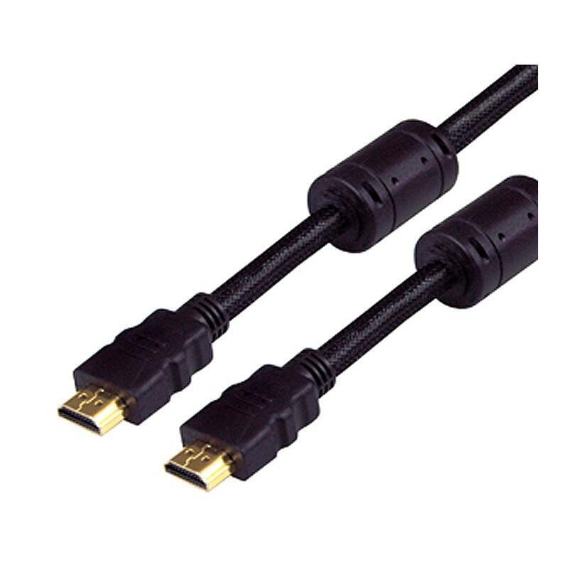 Nanocable Cable Hdmi V1.4 Con Ferrita Macho A Hdmi V1.4 Con Ferrita Macho 10m - Alta Velocidad - Negro