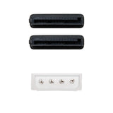 Nanocable Cable Sata Alimentacion 5.25" Molex 4pin Macho A 2x Sata Hembra 0.30m