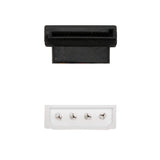 Nanocable Cable Sata Alimentacion Acodado 5.25" Molex 4pin Macho A Sata Hembra Oem 0.16m
