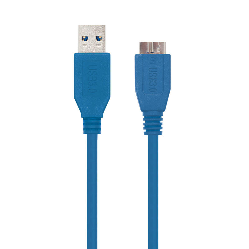 Nanocable Cable Usb-A 3.0 Macho A Micro-Usb 3.0 Macho 1m - Azul