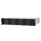 Nas Qnap Ts-1273au-Rp-8g 0/12hdd 2u Amd Ryzen V1500b, 4*2.2ghz, 8gb D4, 2.5 Gbe