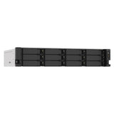 Nas Qnap Ts-1273au-Rp-8g 0/12hdd 2u Amd Ryzen V1500b, 4*2.2ghz, 8gb D4, 2.5 Gbe