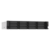 Nas Qnap Ts-1273au-Rp-8g 0/12hdd 2u Amd Ryzen V1500b, 4*2.2ghz, 8gb D4, 2.5 Gbe