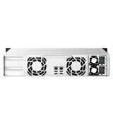 Nas Qnap Ts-1273au-Rp-8g 0/12hdd 2u Amd Ryzen V1500b, 4*2.2ghz, 8gb D4, 2.5 Gbe
