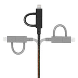 Native Union Belt-Ulc-Cs-Blk-Np Cable Usb 2 M Usb A Usb C/Micro Usb A/Lightning Negro