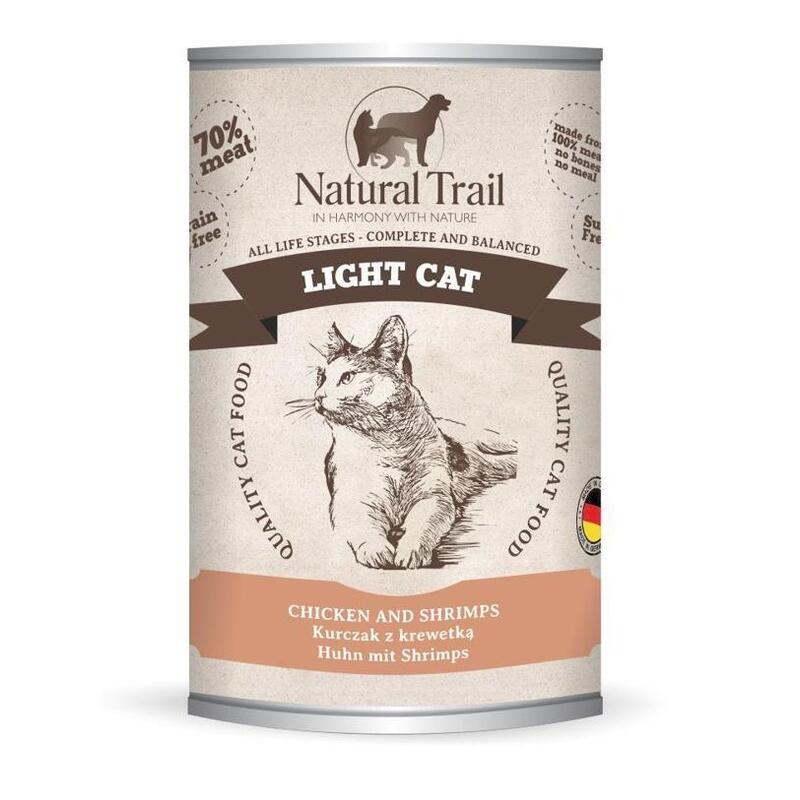 Natural Trail Cat  Light Chicken, Shrimps  400g