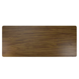 Nature Tablero Madera Mdf Walnut 150 X 75 Cm
