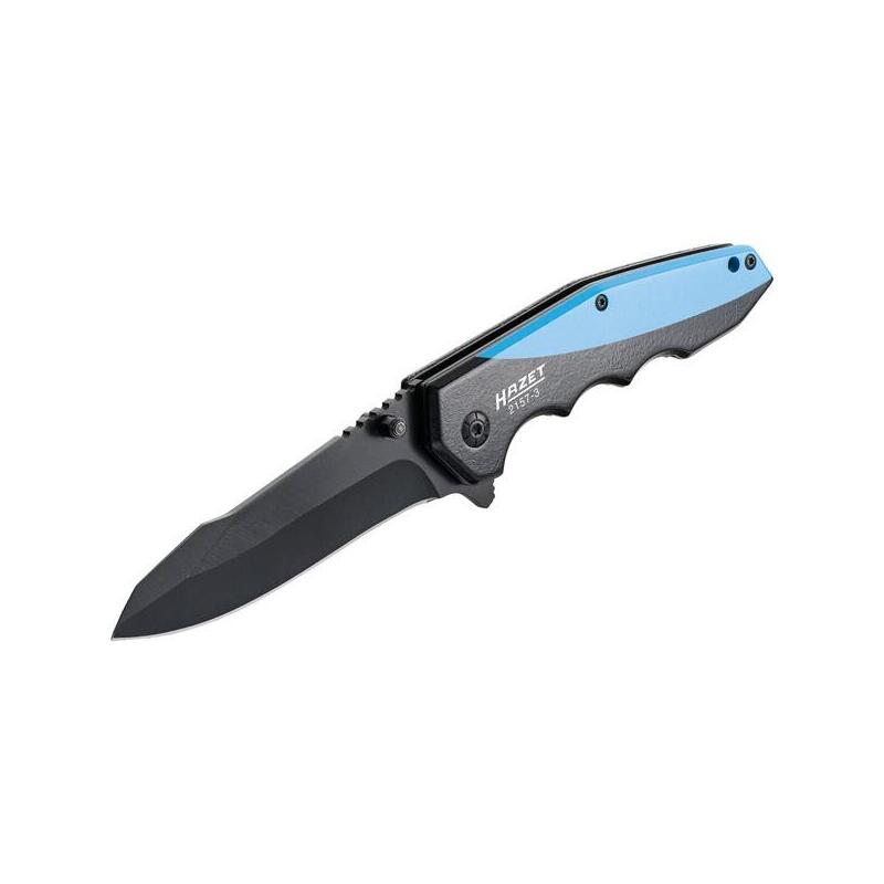 Navaja Hazet 2157-3 Negra/Azul 2157-3