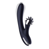 Navyspace Vibrador Con Lenguas Rotadoras Azul