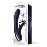 Navyspace Vibrador Con Lenguas Rotadoras Azul