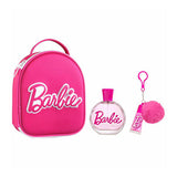 Neceser Barbie Con Colonia 100 Ml + Brillo De Labios Y Llavero