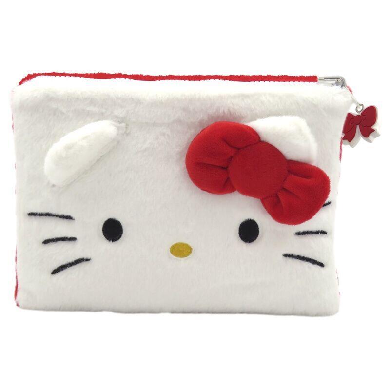 Neceser Peluche Reversible Kuromi Hello Kitty
