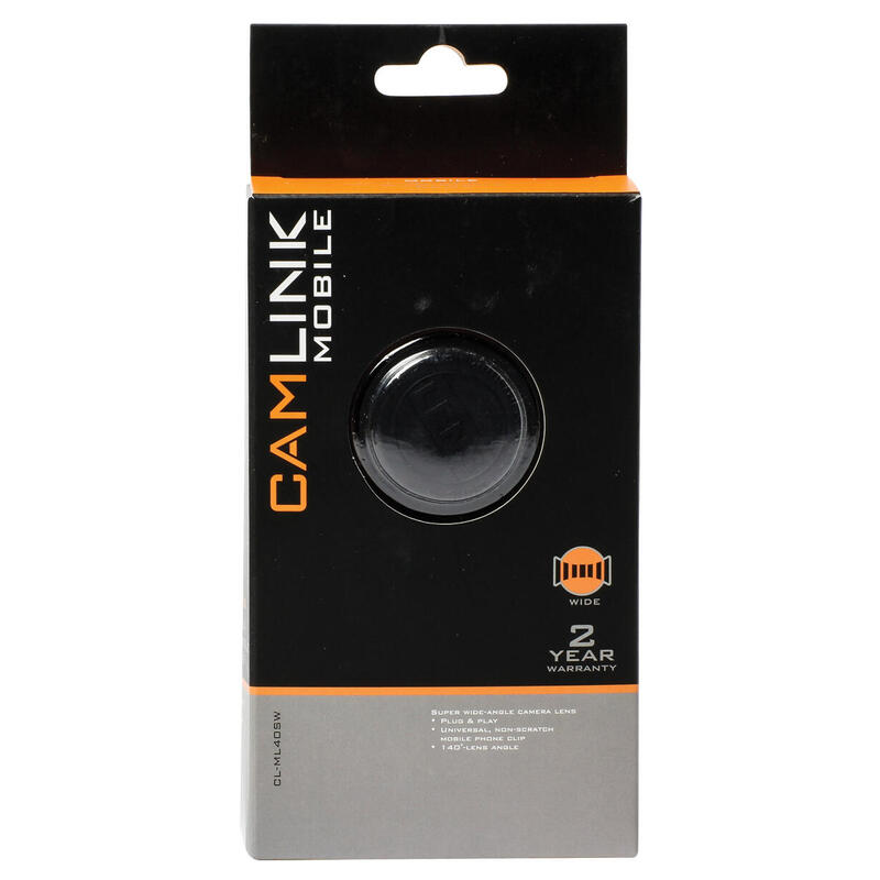 Nedis Camlink Objetivo Super Gran Angular 140º Para Smartphones / Tablet Objetivo Super Gran Angular De 140° Para Teléfono Móvil