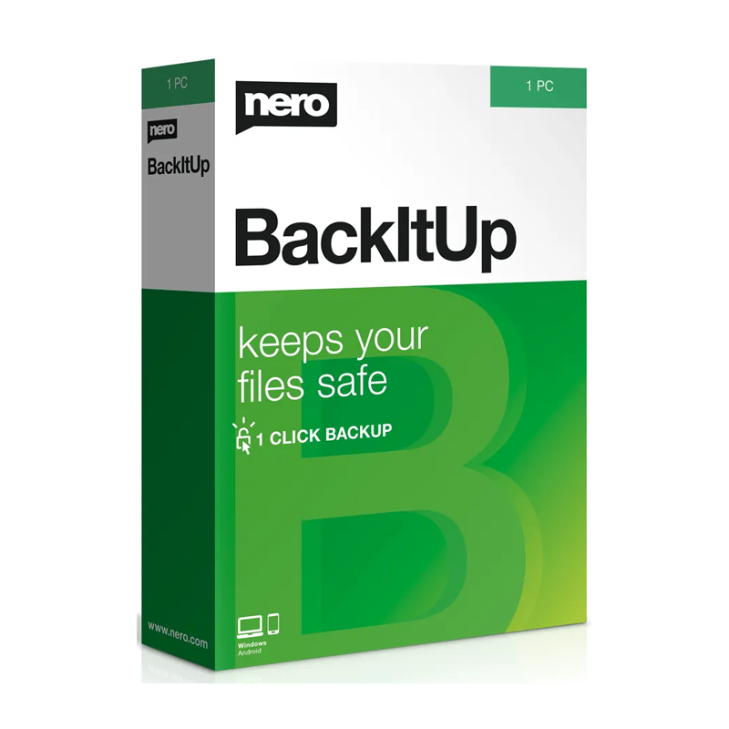 Nero Backitup 2023 - 1 Device 1 Year Key Global Licencia Electronica