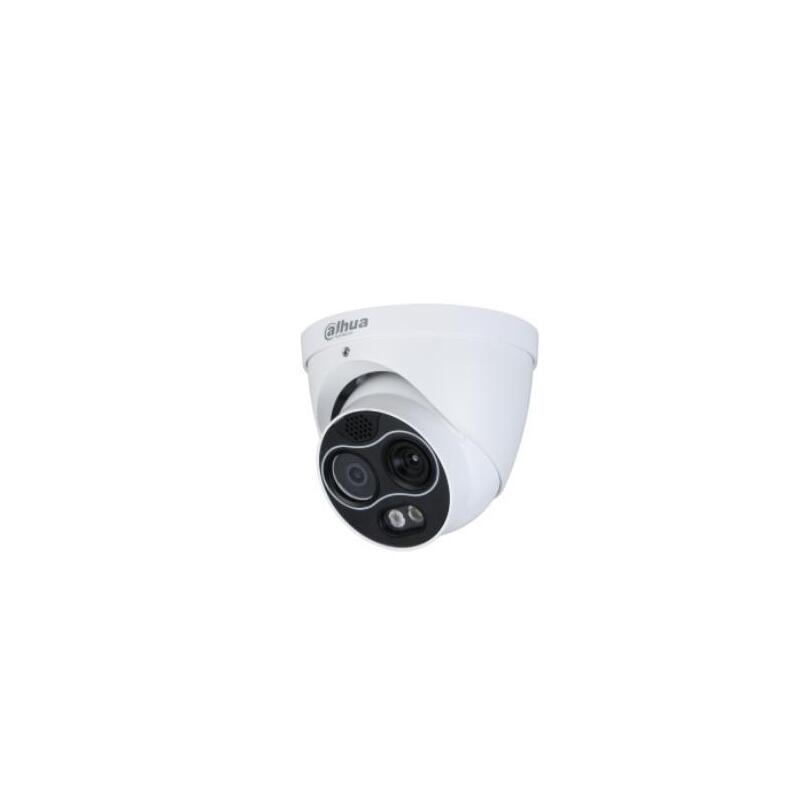 Dahua Tpc-Df1241-B3f4-Dw-S8 Domo Térmico Ip Dual 256*192 3.5mm + 4m 4mm Ip67 12v Poe