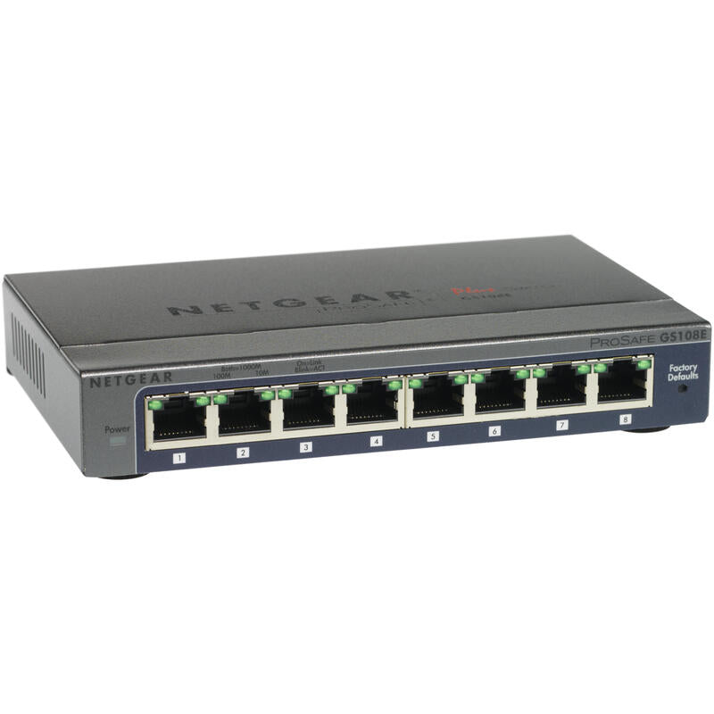 Netgear Gs108e-300pes Switch 8xgb