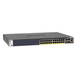 Netgear M4300-28g-Poe+ Gestionado L3 Gigabit Ethernet (10/100/1000) Negro 1u Energía Sobre Ethernet (Poe)