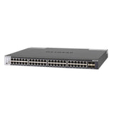 Netgear M4300-48x Conmutador L3 Gestionado 48 X 10 Gigabit Ethernet + 4 X 10 Gigabit Sfp+ Compartido Flujo De Aire De Delante Hacia Atrás Montaje En Rack
