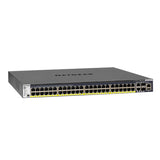 Netgear M4300-52g-Poe+ 550w Psu Gestionado L2/L3/L4 Gigabit Ethernet (10/100/1000) Negro 1u Energía Sobre Ethernet (Poe)
