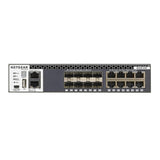Netgear M4300-8x8f Gestionado L3 10g Ethernet (100/1000/10000) Negro 1u