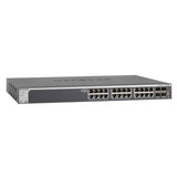 Netgear Xs728tconmutadorl3 Liteinteligente24 X 10gbase-T + 4 X 10 Gigabit Sfp+Sobremesa, Montaje En Rack