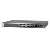 Netgear Xs728tconmutadorl3 Liteinteligente24 X 10gbase-T + 4 X 10 Gigabit Sfp+Sobremesa, Montaje En Rack