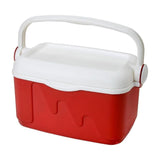 Nevera Curver Portátil Con Asa, Ideal Para Camping, Playa, Picnic, Capacidad 10 L, Color Rojo