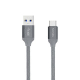 Nevox 1480 Cable Usb 2 M Usb 3.2 Gen 2 (3.1 Gen 2) Usb A Usb C Gris