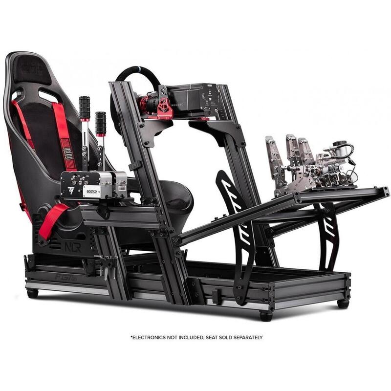 Next Level Racing F-Gt Elite Aluminium Simulator Cockpit - Front Und Side Mount Edition