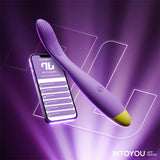 Neya Vibrador Punto G Con App Púrpura