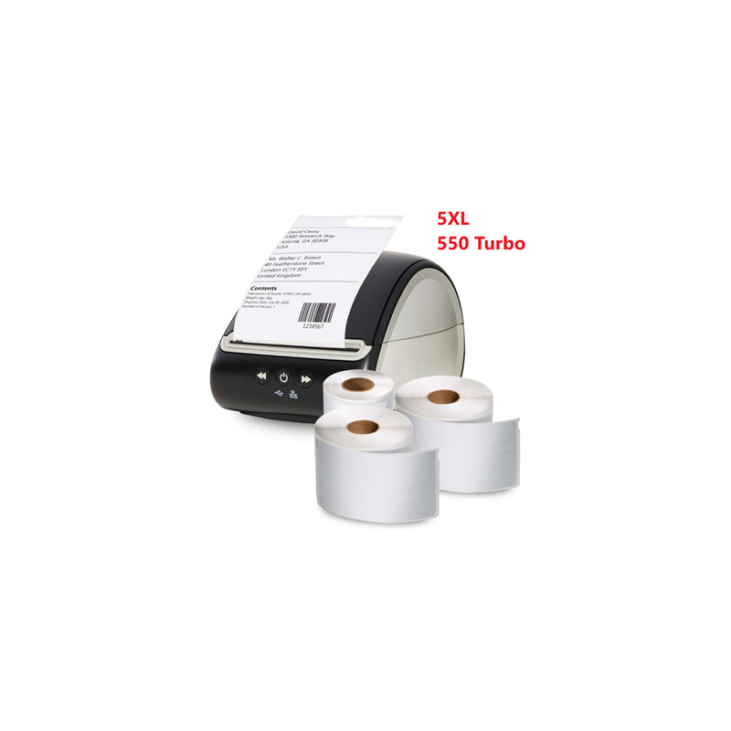 Nfc White 89x28mm 130psc Compatible Dymo Labelwriter 550 5xl S0722370