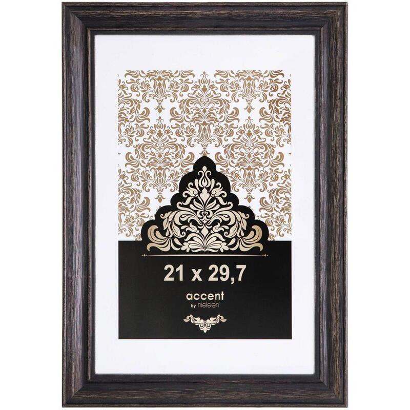 Nielsen Accent Vintage 21x29,7 Madera Negro Din A4 3221103