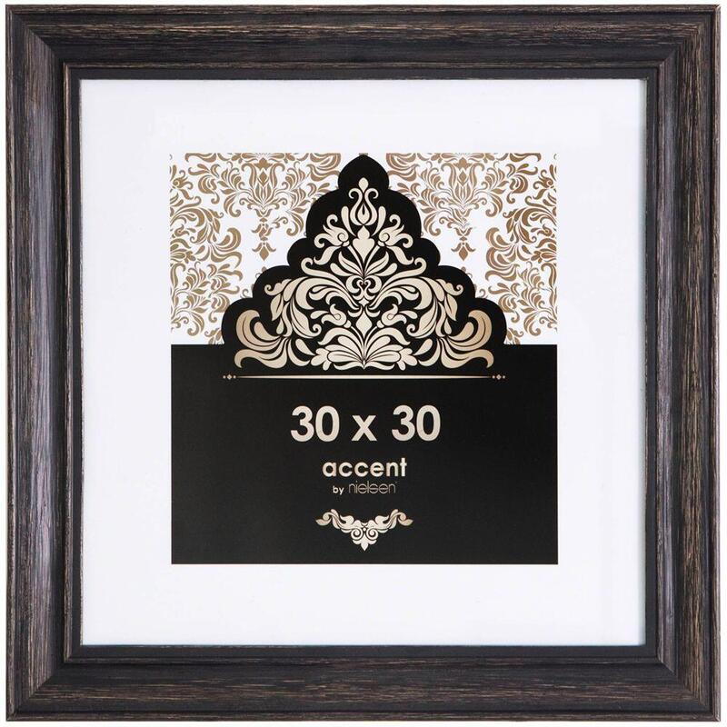 Nielsen Accent Vintage 30x30 Madera Negro 3233103