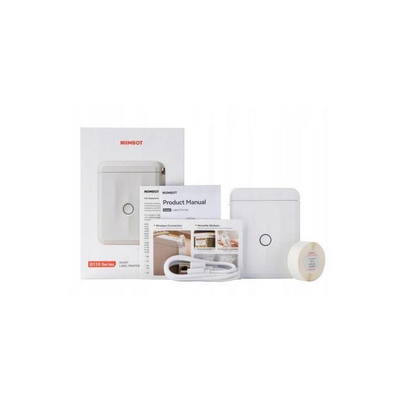 Impresora De Etiquetas Niimbot D110_m Blanca