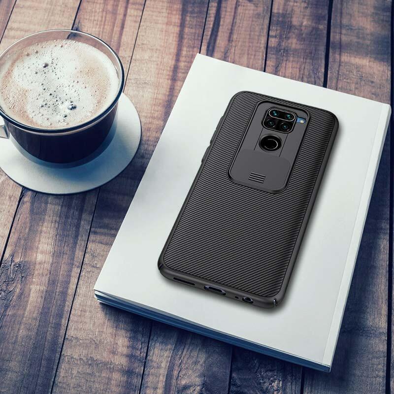 Nillkin Camshield Xiaomi Redmi Note 9 Czarny