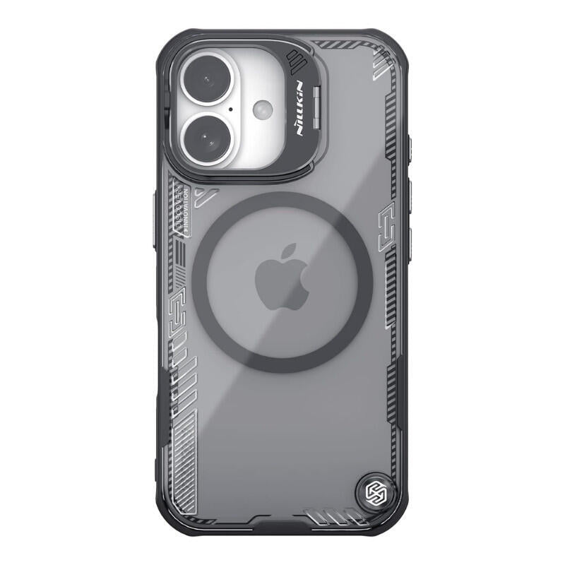 Nillkin Funda Iceblade Prop Magnética Con Soporte Protector De Cámara Iphone 16 Negro
