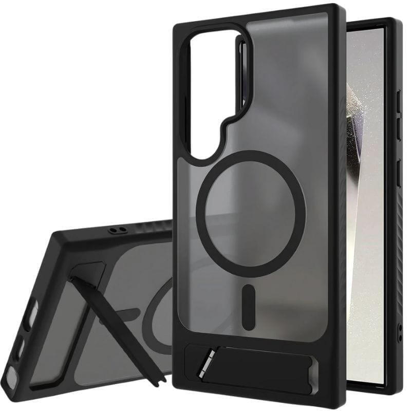 Nillkin Funda Magnética Con Soporte  Para Samsung Galaxy S24 Plus / S25 Plus Negro