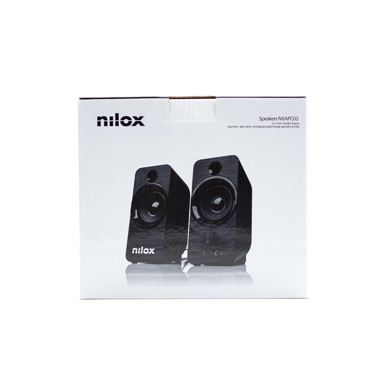 Nilox Altavoces De 6w Con Conexión Usb