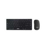 Nilox Kit Keyboard And Mouse Wireless Slim Black Nxkmmb00001