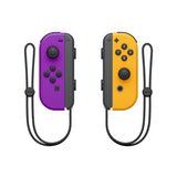 Nintendo Switch Joy-Con Set Izquierda/Derecha Morado Neón/ Naranja Neón