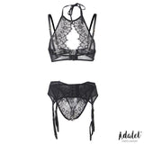 Nisa Set Sujetador, Liguero Y Tanga Talla 44-46