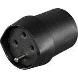 Nn Fixadapter Schweiz Typ 23 Schwarz 163/802 Sw