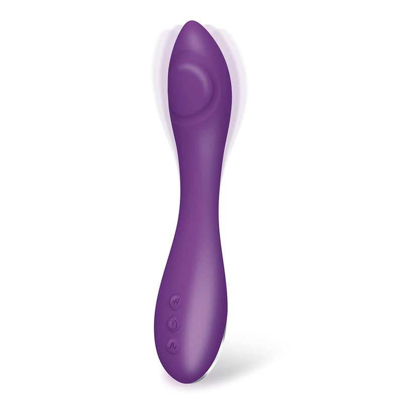 No. Nine Vibrador Punto G Función De Pulsación Usb Magnético Silicona