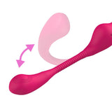 Vibrador  No. Twentythree  Doble Con Pulsación Y Thrusting Flexible 180º